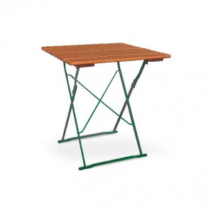 Classic ocker grün - Tisch 70x70 cm